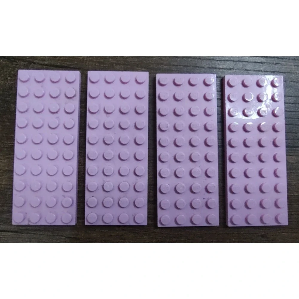 LEGO 3030 Plate 4 x 10 Light Pink x4 Genuine